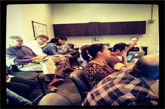 環瑞測試團隊在美國.圣何塞公司開會