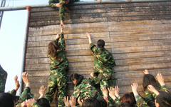 環瑞公司戶外拓展-攀爬