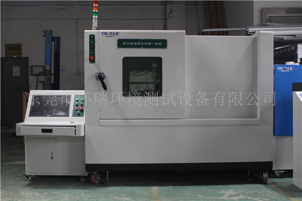 動力電池擠壓針刺一體機 電池擠壓針刺一體機